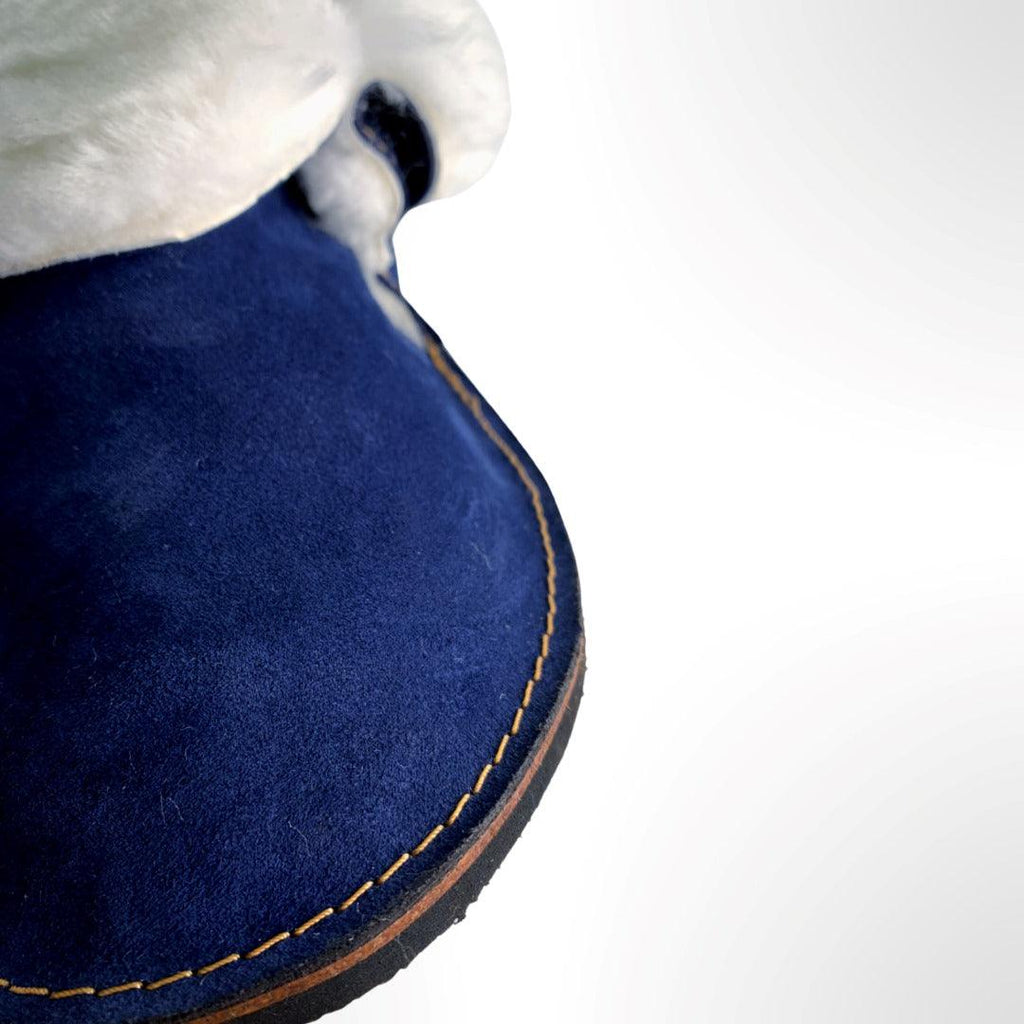 feets Original Navy Sheepskin Slippers - Feets